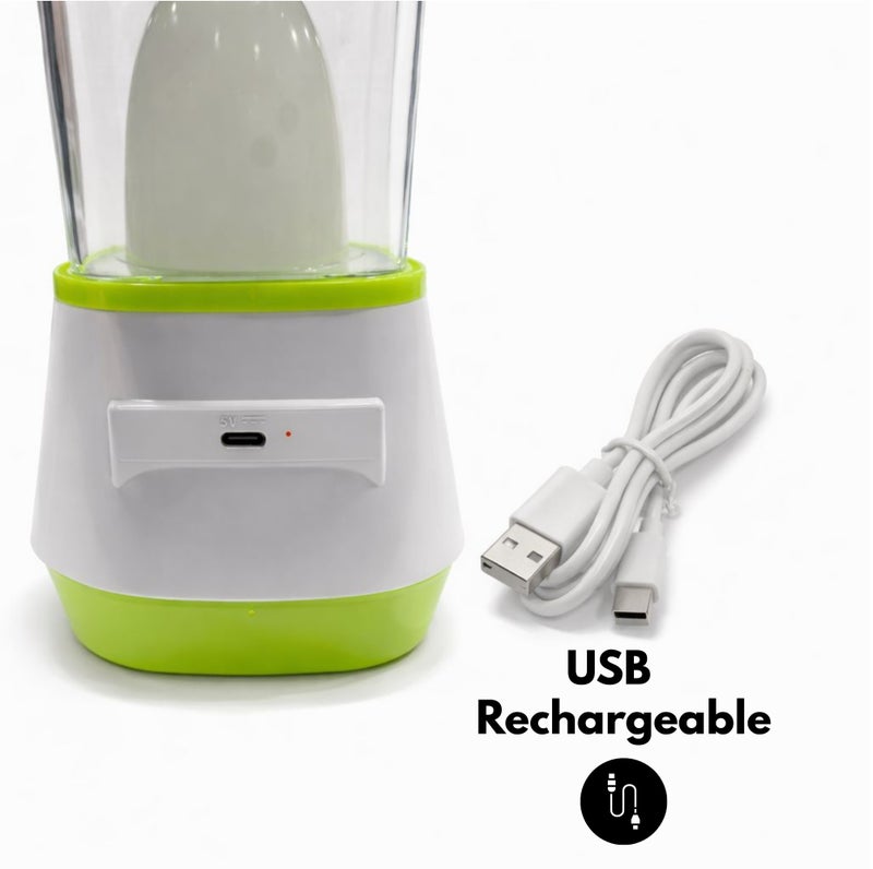 جليز فانوس تخييم LED قابل للشحن مع لوحة شمسية ومنفذ USB، ضوء طوارئ محمول، سطوع قابل للتعديل، إضاءة خيمة خارجية للتخييم، المنزل وانقطاع الكهرباء - Image 3